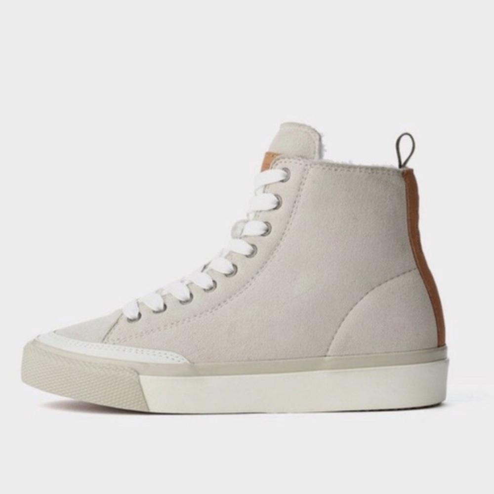Rag & Bone High Top Shearling High Top Sneakers
